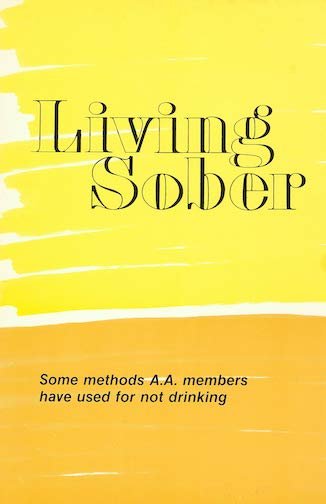 AA Living Sober